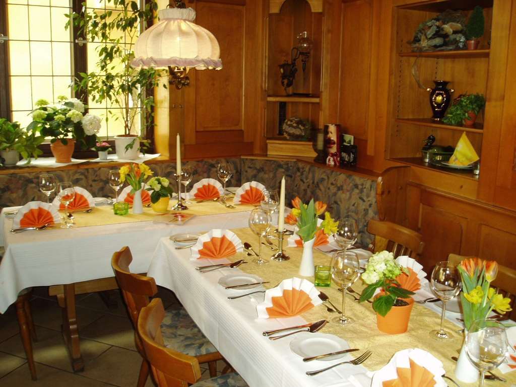 Gasthof Hotel Bauer Hersbruck Restaurace fotografie